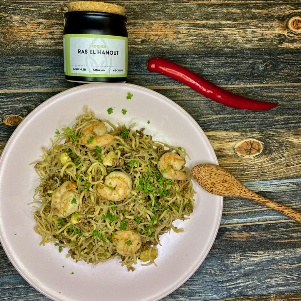 Asiatischer Glasnudelsalat Surf Turf Asiatischer Glasnudelsalat Surf Turf