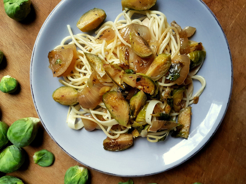 Pasta Mit Rosenkohl Pasta Mit Rosenkohl