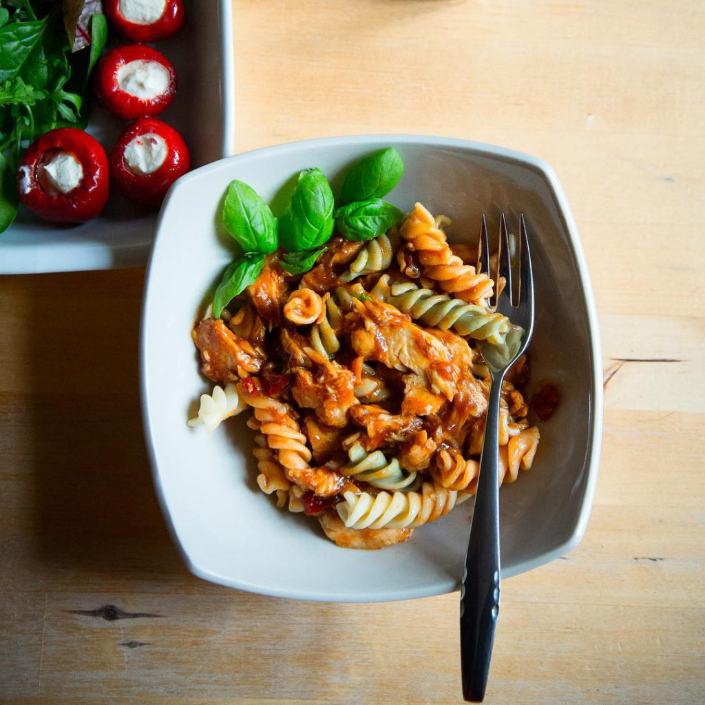 Glutenfreie Thunfisch Pasta Mit Salat Glutenfreie Thunfisch Pasta Mit Salat