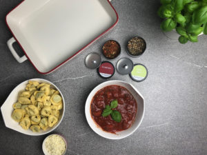 Tortellini Auflauf Mit Tomatensauce