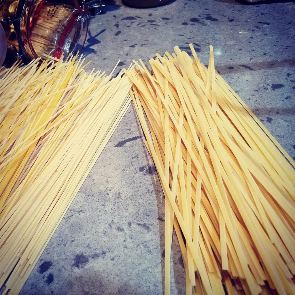Unterschied zwischen Spaghetti & Spaghettini