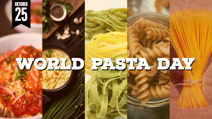 World Pasta Day Weltpasta Tag/Weltnudel Tag